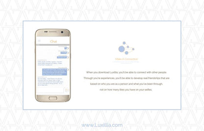 Luxillia - Peer to Peer Support App