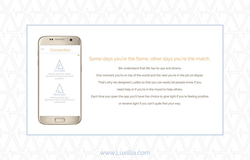 Luxillia - Peer to Peer Support App