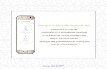 Luxillia - Peer to Peer Support App